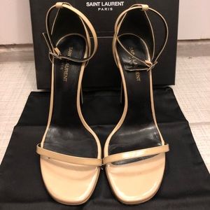 Saint Laurent SZ 39 strap heel